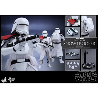 Hot Toys MMS322 First Order Snowtrooper Officer Collectible Star Wars The Force Awakens1/6 Scale โมเดล ฟิกเกอร์