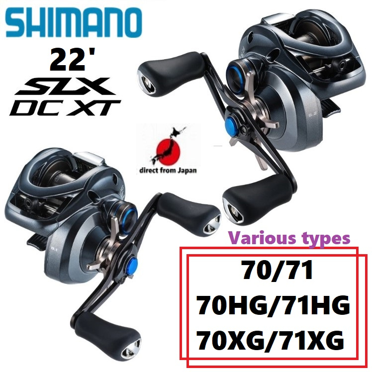 Shimano 22' SLX DC XT หลากหลายประเภท 70/71/HG/XG　การตีเหยื่อ เหมาะสำหรับน้ำเค็ม