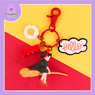 (พร้อมส่ง) 🧹Kikis Delivery Service พวงกุญแจ แม่มดน้อยกิกิ พวงกุญแจห้อยกระเป๋า พวงกุญแจรถ พวงกุญแจห้อยเคส Airpod