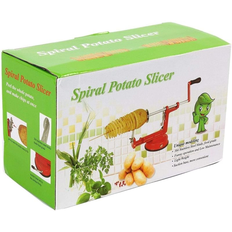 Spiral Potato Slicer เครื่อง สไลด์ บิด เกลียว มันฝรั่ง มืออาชีพ