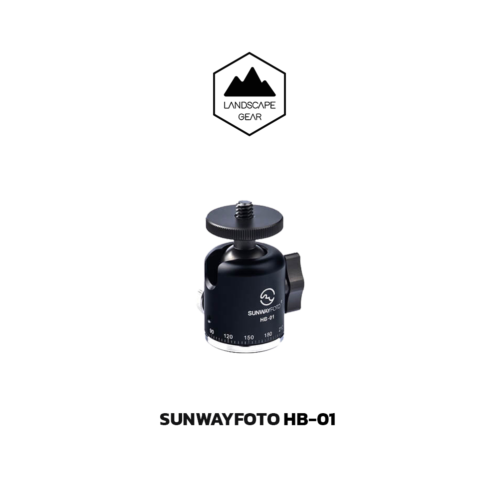 SunwayFoto Mini Ballhead หัวบอล รุ่น HB-01 และ HB-02