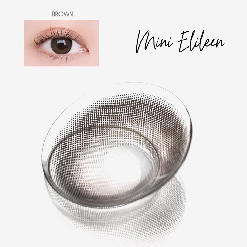 Mini Eileen brown คอนแทคเลนส์ Kittykawai