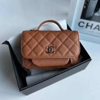 กระเป๋า   CHANEL  BUSINESS   AFFINITY  TOP  HAMDLE  BAG