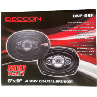 ดอกลำโพง 6x9 ทรงรูปไข่ DECCON รุ่น DNP-69F 800W(ขนาดบรรจุ 2 ดอก)/ดอกลำโพง ทรงรูปไข่ /4 way /4 ทาง