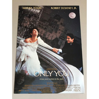 Handbill (แฮนด์บิลล์) หนัง “Only You”  ใบปิดไทย จากค่ายหนัง/โรงหนัง ราคา 199 บาท