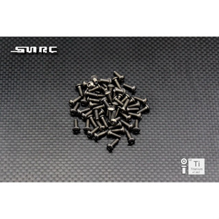 SNRC S-918308-Ti HEX SCREW ROUND HEAD M3x8 Ti(6) สำหรับรถวิทยุบังคับ SNRC