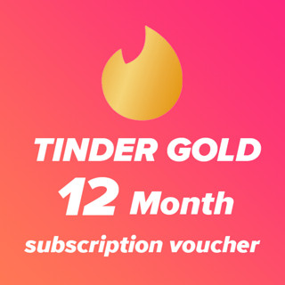 [Voucher]ทินเดอร์โกลด์ - Gold 12 Month [ใช้ได้เฉพาะในประเทศไทยเท่านั้น] โค้ดส่งอัตโนมัติ