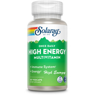 Solaray, Once Daily, High Energy Multivitamin, Iron Free, 60 VegCaps