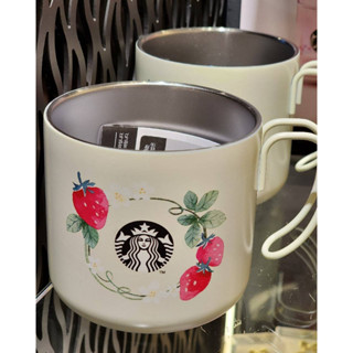 🎀【Last chance!!! พร้อมส่ง】 2023 แก้วสตาร์บัคส์เกาหลี Starbucks Korea Valentine berry mug 355ml/ 12oz