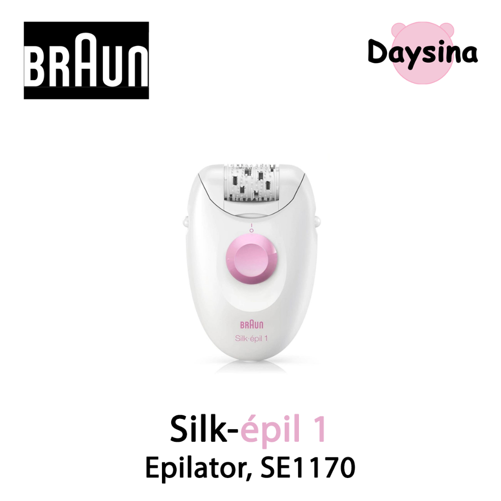 Braun Silk-epil 1 Epilator SE1170, Legs & Body Hair Removal System