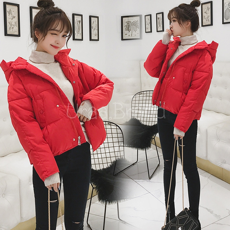 6 สี / Winter Short Coat โค้ท เสื้อโค้ท ชุดกันหนาว ชุดคลุม รุ่น Sayhi Short Coat Suit