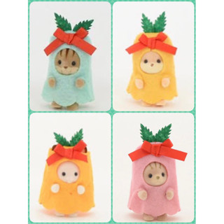 Sylvanian Limited Christmas Bell Baby Squirrel Strip cat Caramel dog Rabbit ซิลวาเนียน เบบี้ กระรอก แมวลาย คริสต์มาส