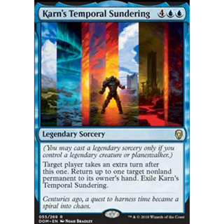 Karns Temporal Sundering การ์ด Magic The Gathering ของแท้ จากชุด Dominaria