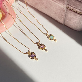 Petite Jupiter Heart Necklace สร้อยคอรูปหัวใจ