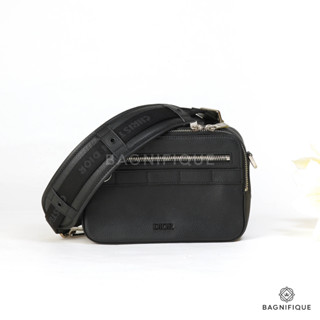 DIOR SAFARI MESSENGER 23 BLACK CALF SHW