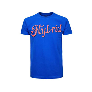 Hybrid T-shirt Men ไฮบริดเสื้อยืดผู้ชายแขนสั้น สีน้ำเงิน (Blue)MTS-1341-BU