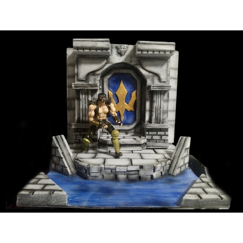 DIORAMA ฉากโมเดล saint seiya ฟิกเกอร์ 1/12