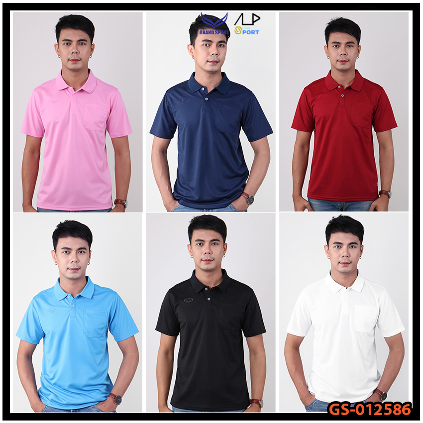 💥ลดโหดเหมือนโกรธใคร!💥 GRAND SPORT รุ่น 012283 - 012106 เสื้อโปโล แกรนด์สปอร์ต แท้ 100