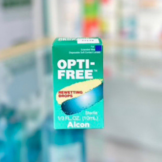 Opti-Free Rewetting Drops 10 ml น้ำตาเทียมใช้ได้ขณะใส่คอนแทคเลนส์