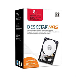 HGST Deskstar NAS 3.5" 8TB 7200 RPM 64MB Cache SATA 6.0Gb/s