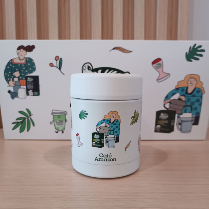 แก้วเก็บความเย็นอเมซอน ความจุ 350 ml. Amazon mug แก้ว Amazon