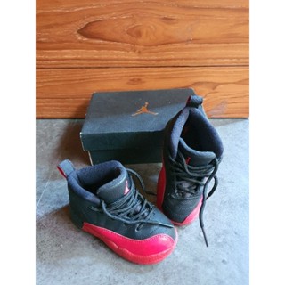 Jordan 12 Retro BT sneakers   ของแท้ มือสอง สภาพ 95%