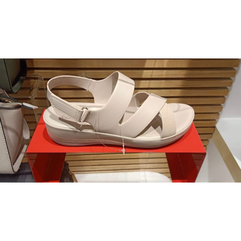 ❤️พร้อมส่ง❤️ Bata รองเท้าลำลองหญิงแบบรัดส้น สีเบจ มือ2️⃣ Size : 38