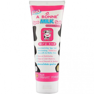 A BONNE Spa MILK Salt 350 g เอ บอนเน่ เกลือสปาอาบน้ำขัดผิว สูตรน้ำนม 350 กรัม