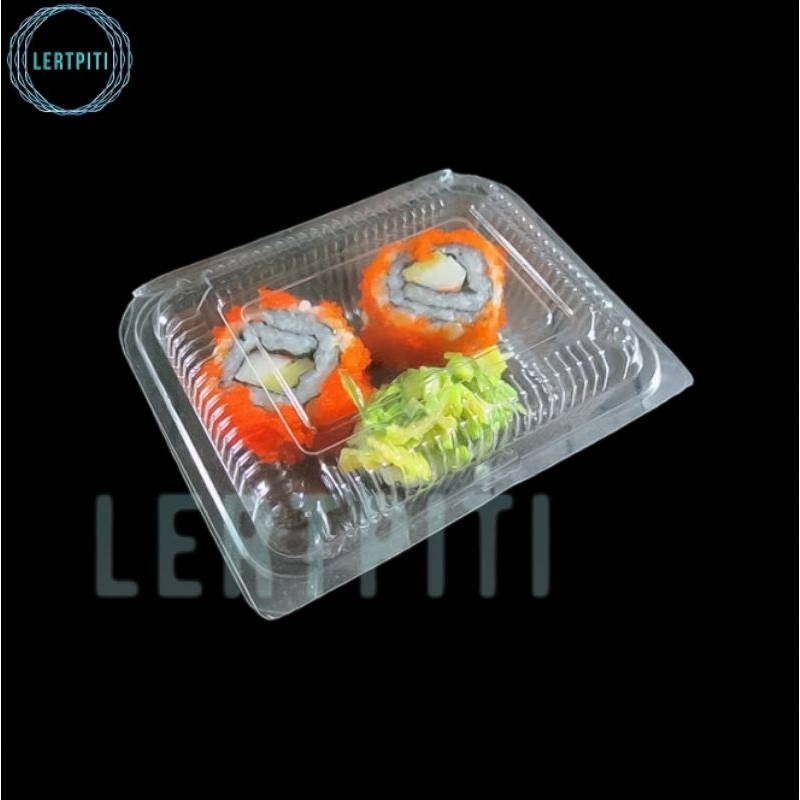 กล่องใส OPS HTP-101 กล่องใส 101 กล่องใสใส่ขนม เบเกอรี่ อาหาร บรรจุ 100 ใบ / แพ็ค  ( Anti-fogging ไม่เป็นไอน้ำ !! ) - รูปที่ 5