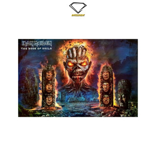 💎Intelligent | โปสเตอร์ IRON MAIDEN | ขนาด 23.5x34.5 นิ้ว | x 1 แผ่น ไอออน เมเดน โปสเตอร์วงดนตรี