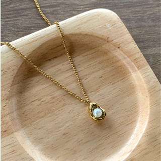 gemin. | #gmnnlbadgepearl necklace