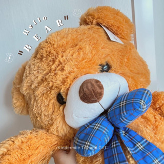 พร้อมส่ง | Cutie Little Bear🐻 | Sweet Honey🍯🐝 ตุ๊กตาหมีขนนุ่มม๊าก!! สูง 75 cm