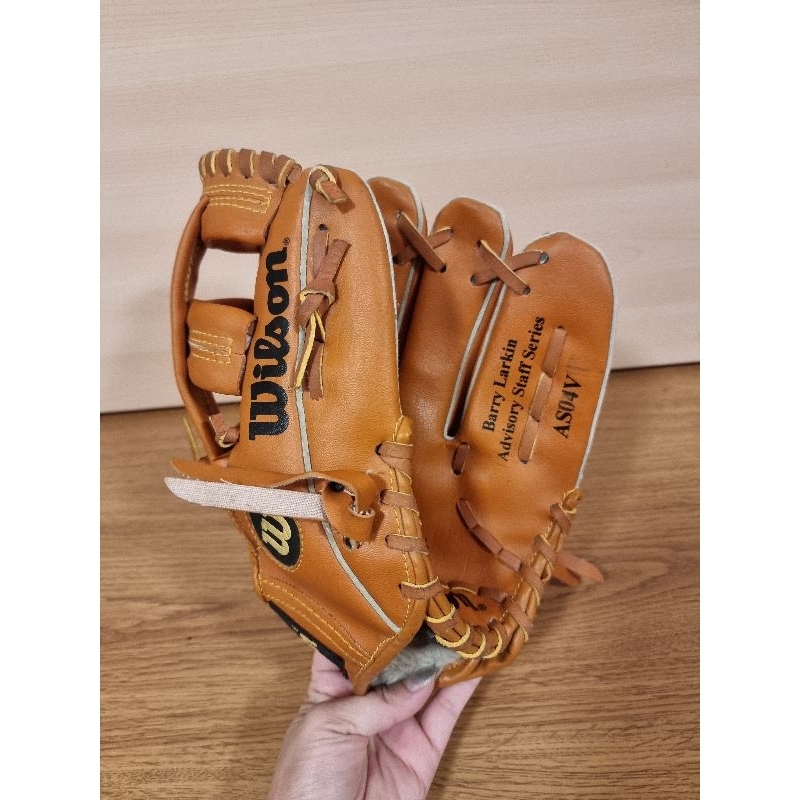 ถุงมือเบสบอลหนังWilsonมือสอง | Shopee Thailand