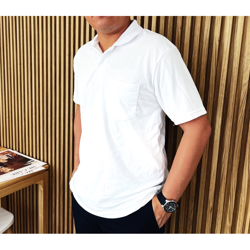 เสื้อโปโล ไม่ปักยี่ห้อ POLO SHIRTS