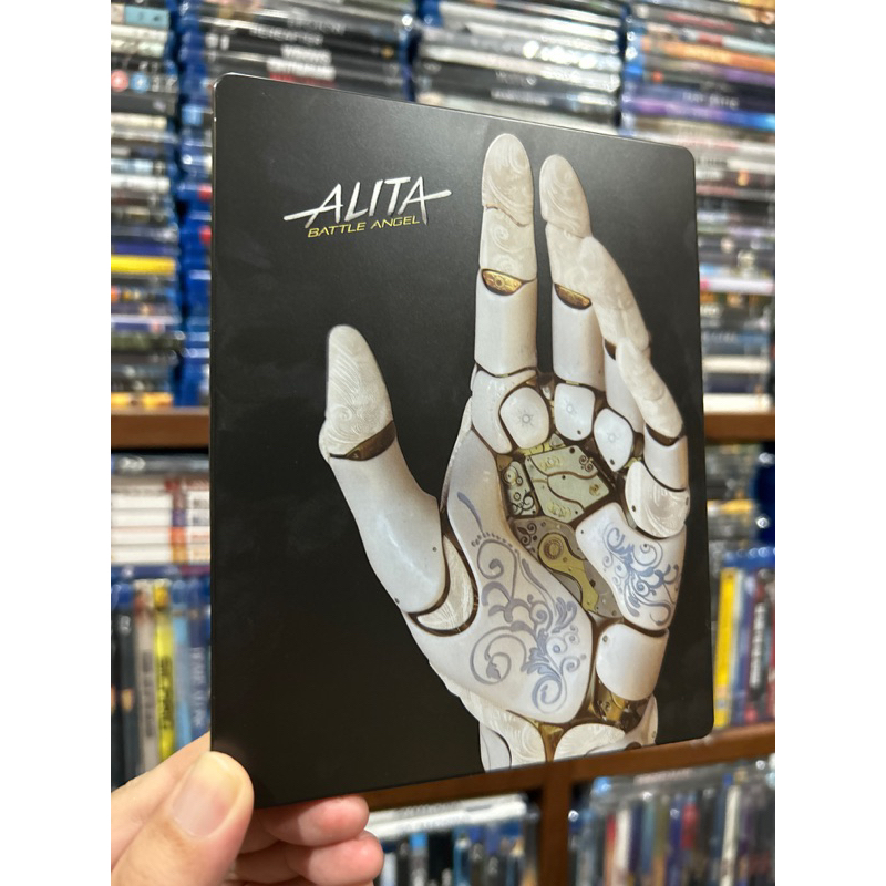 4k ultra hd + blu-ray แท้ : Alita Battle Angel : Steelbook มีเสียงไทย ซัพไทย น่าสะสม
