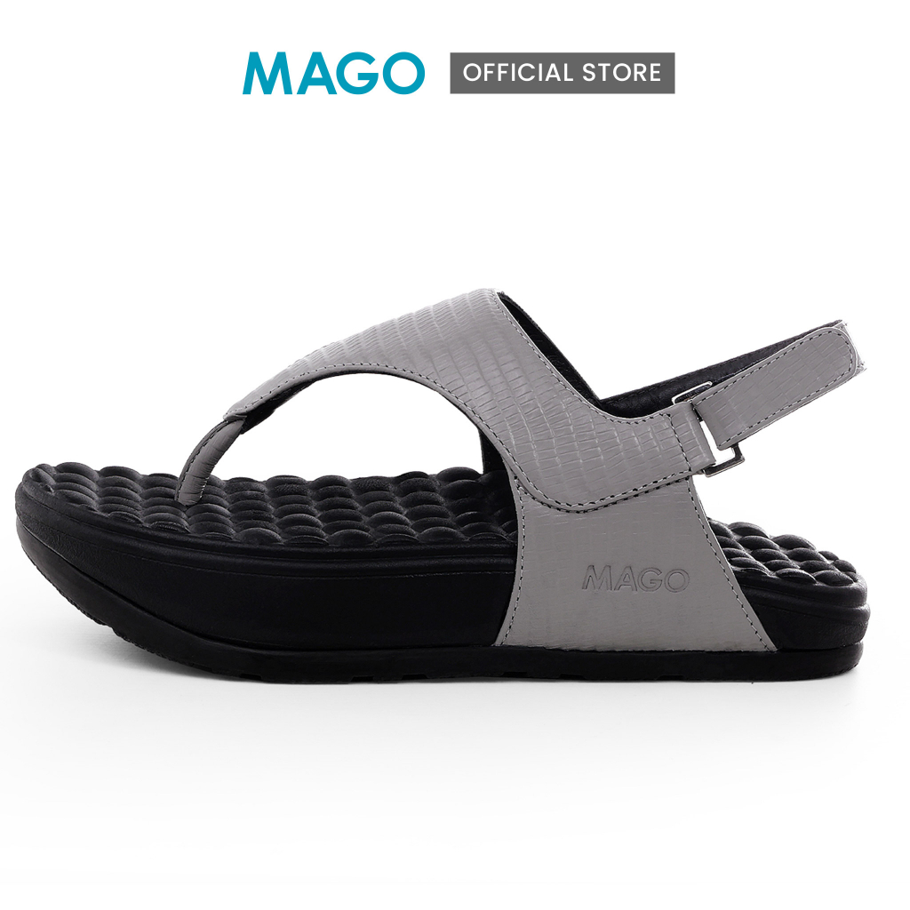 MAGO FOOTWEAR " LITA WALKSTAR " ( เทา ) รองเท้าสุขภาพ