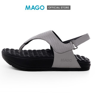 MAGO FOOTWEAR "LITA WALKSTAR  " ( ดำเทา ) รองเท้าสุขภาพ