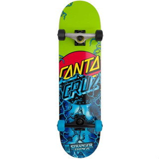 Santa Cruz x Stranger Things | 8.25 x 31.5 Classic Dot Large Complete Skateboard