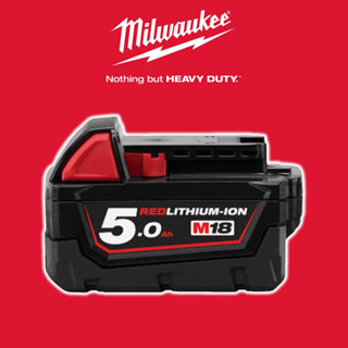 Milwaukee แบตเตอรี่  M18 B5 18V ขนาด 5.0Ah