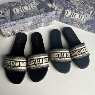 Dior Dway slide sandals [พร้อม​ส่ง​35/36/37]