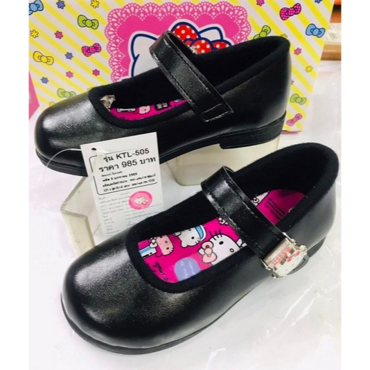 🏵️รุ่นKTL-505(s)💖รองเท้านักเรียน Hello Kitty  รองเท้าเด็กผู้หญิง