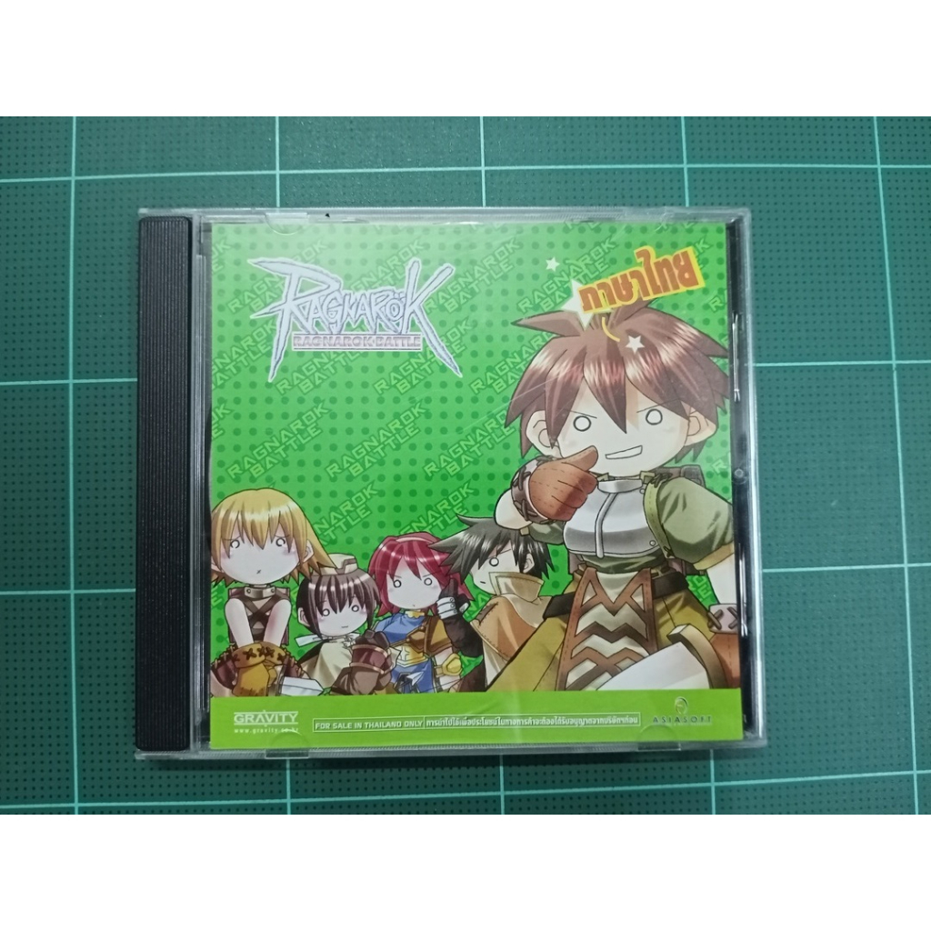 RAGNAROK ONLINE CD GAME RO BATTLE windows98 + การ์ด 1 ใบ ของสะสม [มือ2]