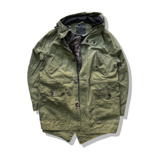 ZARA MAN Hooded Parka Jacket รอบอก 46”