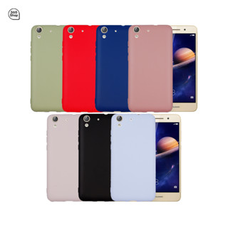 เคส Huawei Y6ii Y62 CAM-L21 หัวเว่ย วาย6ไอไอ วาย62 เคสซิลิโคนนิ่ม สีพาสเทล TPU บาง