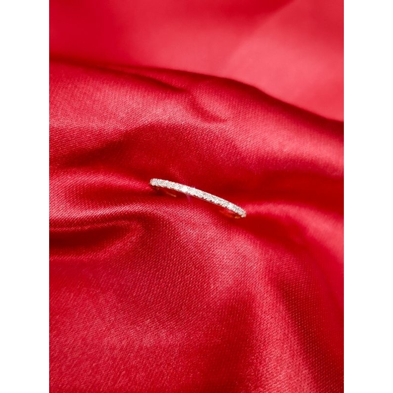 SALE​ แหวน​เพชร​แถว​//เพชร​แท้​//ทองคํา​แท้​9​k//พร้อมใบรับประกันสินค้า