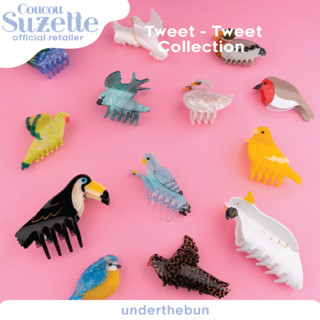 CoucouSuzette - Tweet Bird Collection คลิปหนีบผม [พร้อมส่ง] ของแท้🇫🇷