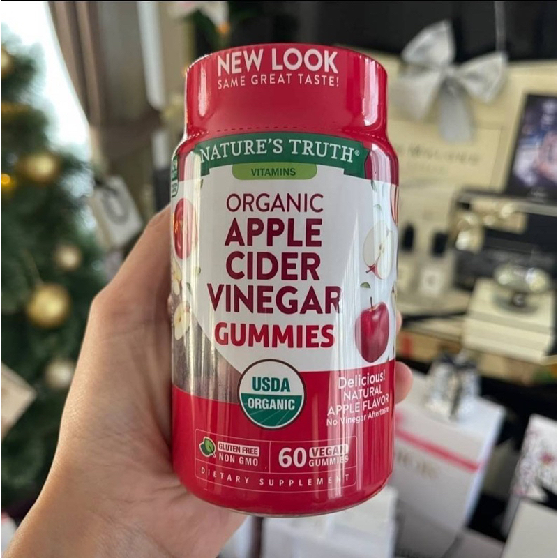 Nature's Truth Organic Apple Cider Vinegar Gummies 60 Count