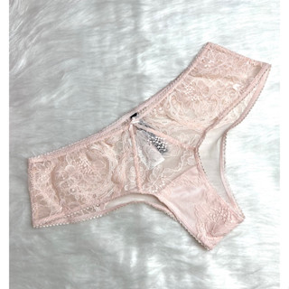 Victoria’s Secret แท้ ใหม่ ป้ายห้อย M, L - สีโอลด์โรส - Cheeky ผ้านุ่ม เบาบาง