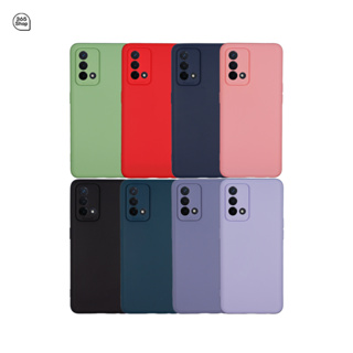 เคส OPPO A74 4G A95 CPH1923 CPH2365 ออปโป เอ74 4จี เอ95 เคสซิลิโคนนิ่ม กันกล้อง สีพาสเทล TPU หนา