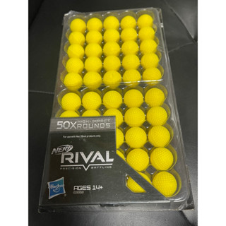 ลูกกระสุนกลมปืน nerf rival bullet 50 ball